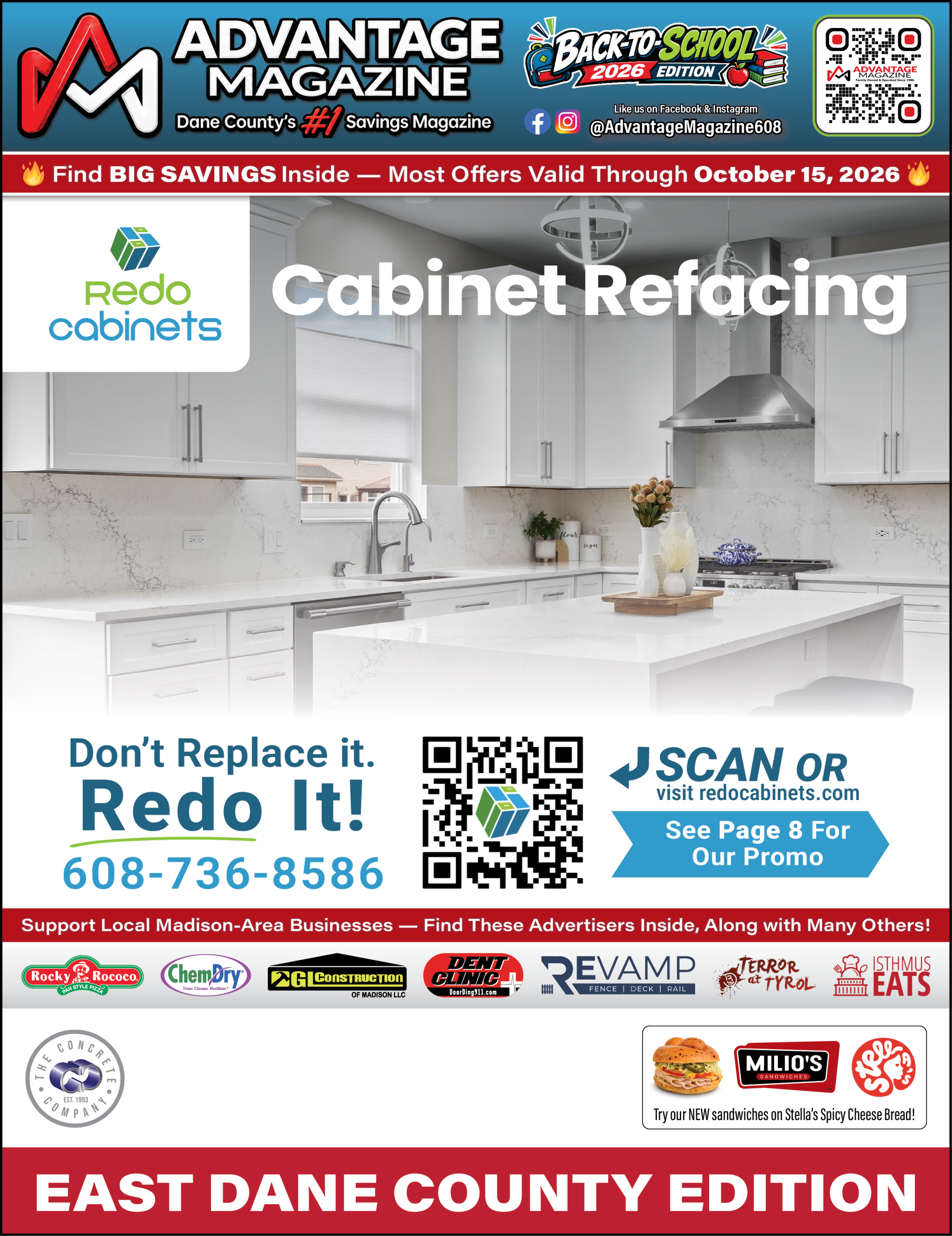 Cover - Redo Cabinets ADV930-31 EAST Spring 2026 East Zone Cover